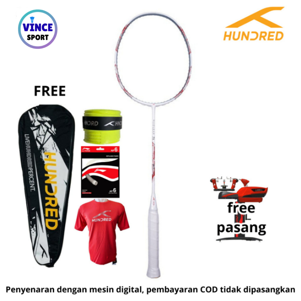 Raket Badminton HUNDRED NUCLEAR 78