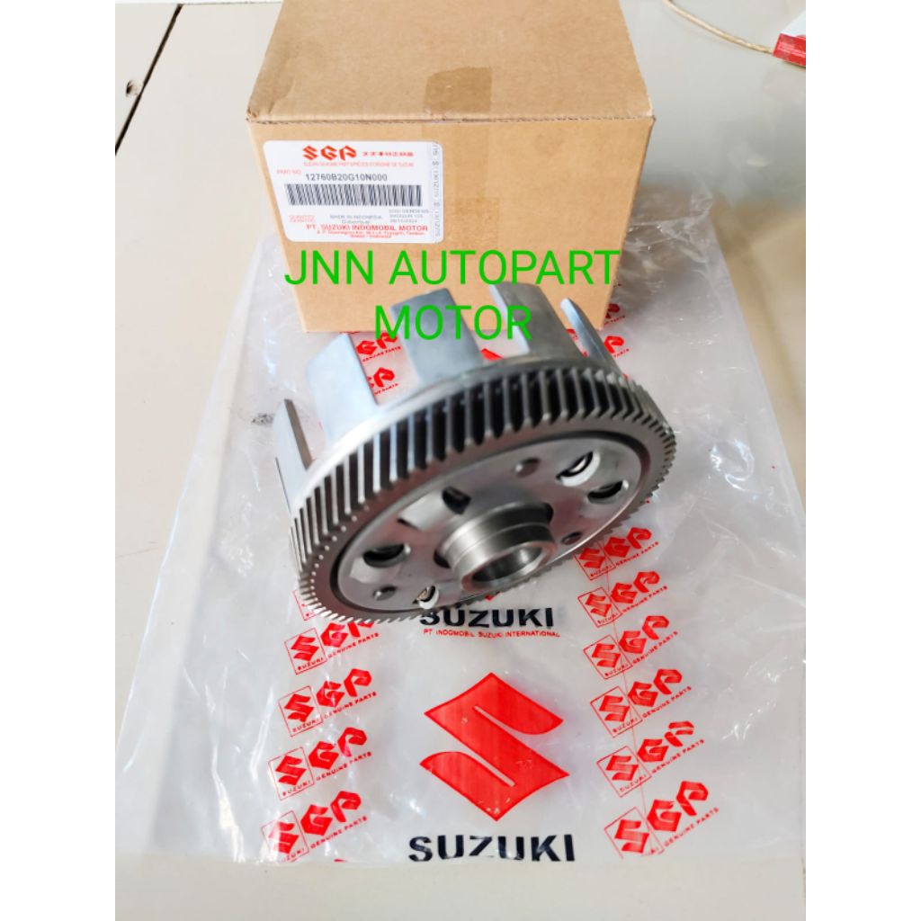 RUMAH KOPLING+GIGI GENDENG SHOGUN 125 R/SMASH 110 OLD/SMASH NEW 110