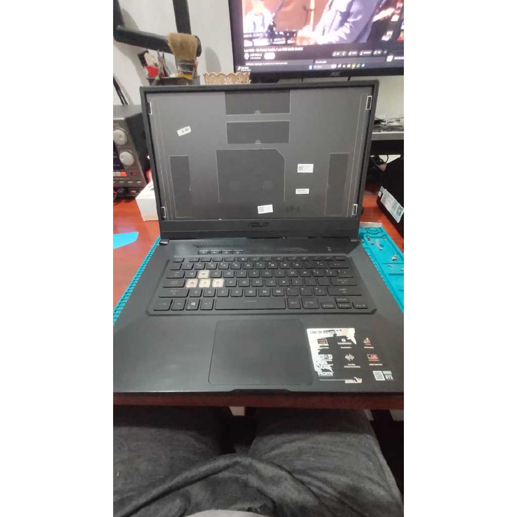 Laptop gaming asus tuf dash fx516pc casing fullset