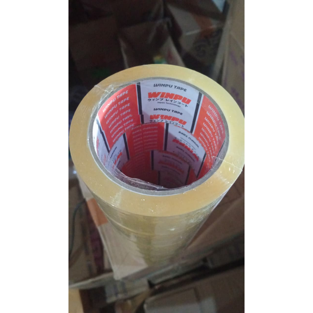 Lakban Winpu – Perekat Kuat untuk Kebutuhan Sehari-hari & Packing Barang