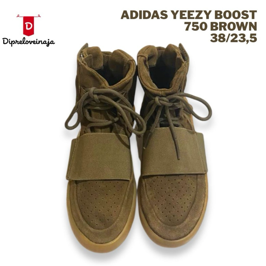 ADIDAS YEEZY BOOST 750 BROWN PRELOVED DPLW0249