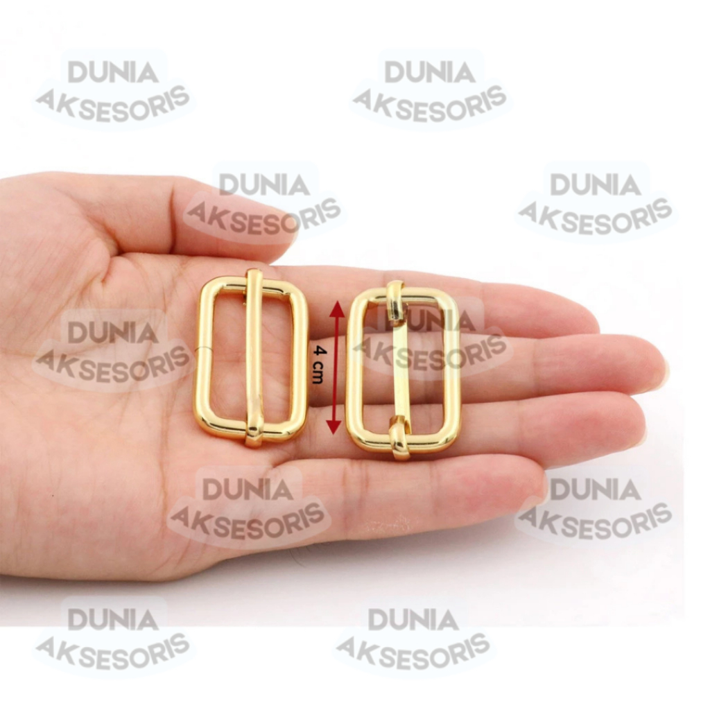 Aksesoris Tas Ring Jalan 4 cm (A) / SRE / Geser - Aksesoris Tas (IMPORT)