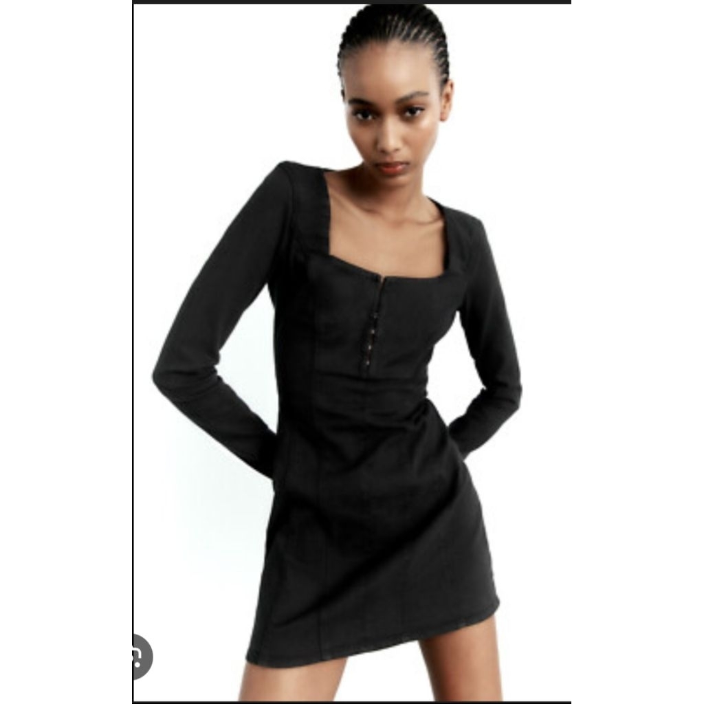 ZARA DENIM DRESS