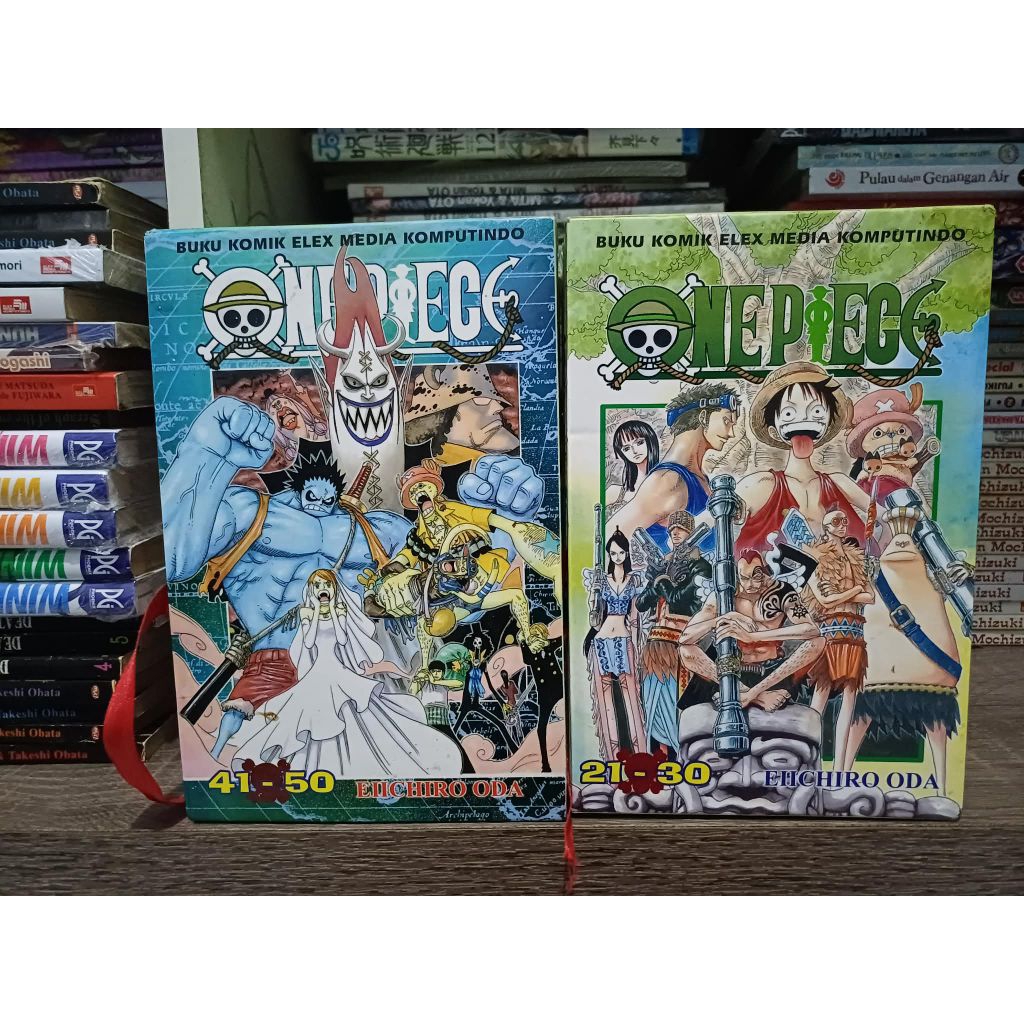 komik boxset one piece 21-30 dan 41-50