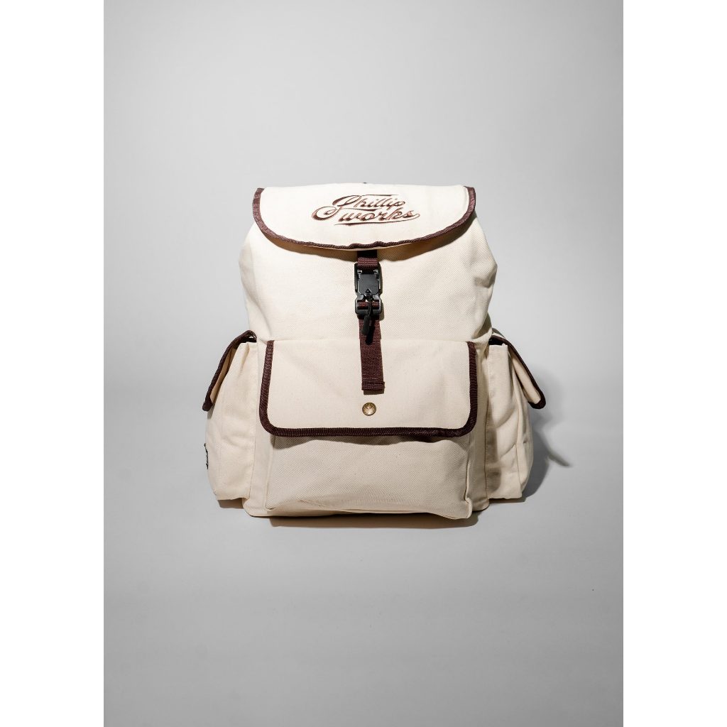 White Voyager Bag Phillip Works