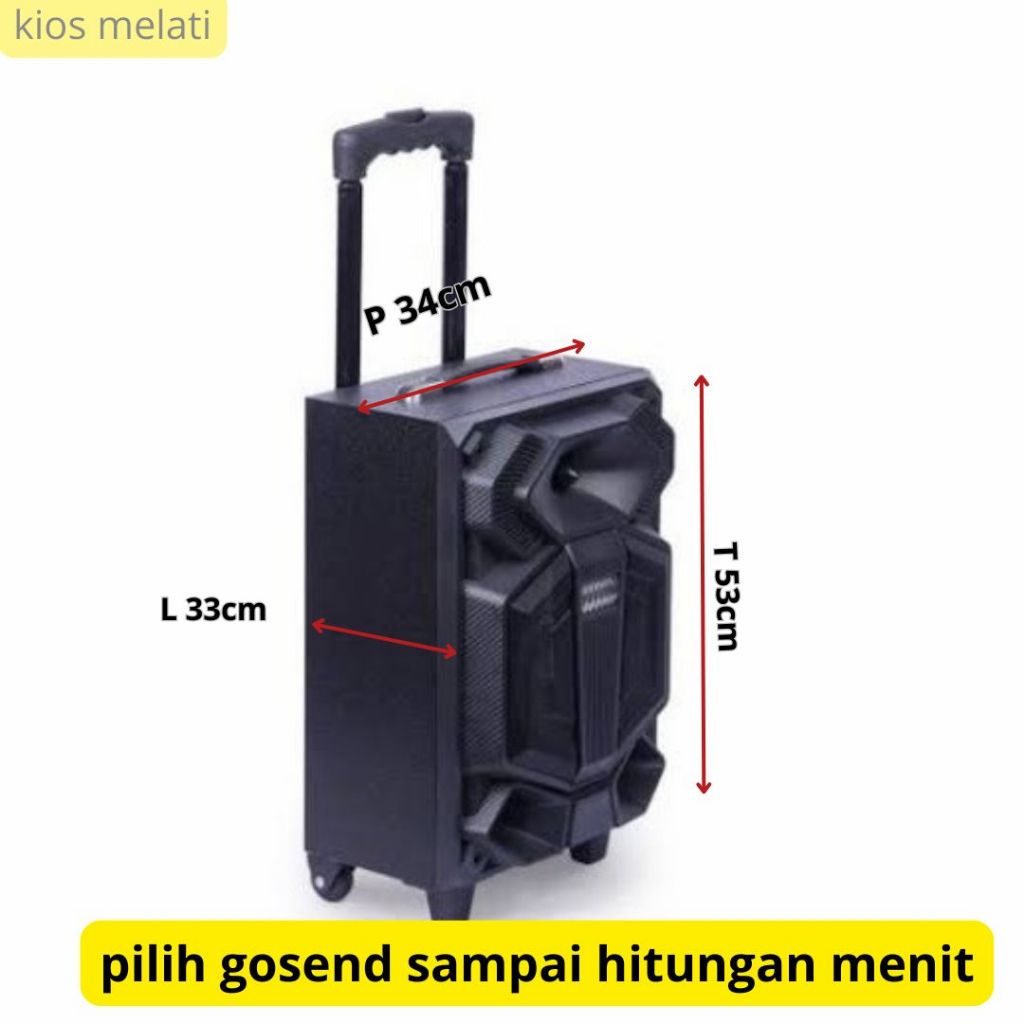 Speaker Bluetooth Niko Bonus Mic Speaker Karaoke