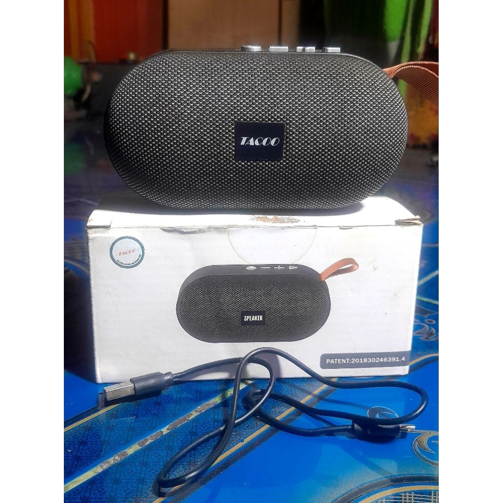 TACOO Speaker Bluetooth T7 Mini Portable Speaker SECOND