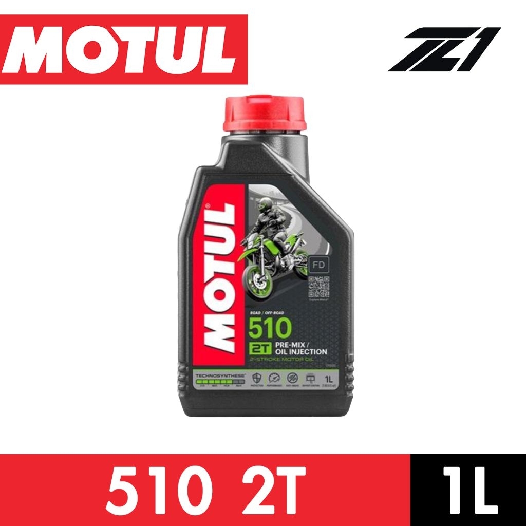 MOTUL 510 2T 1 Liter Oli Samping 4T / Oli Mesin Motor 2T
