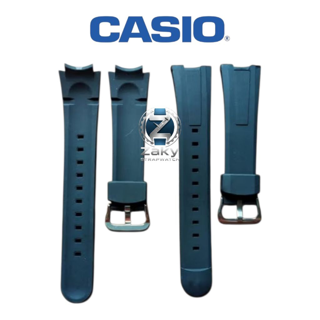Strap Watch Jam Tangan Casio EF-305 EF305 Rubber Tali Jam EF 305