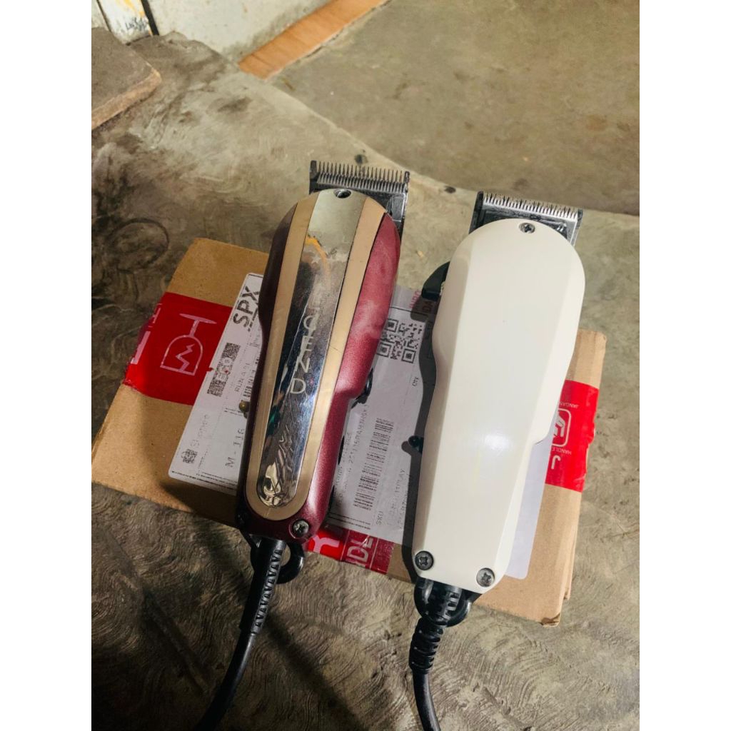 cliper wahl super taper dan lejend second bekas pemakaina ori ginal pemakaian belom lama