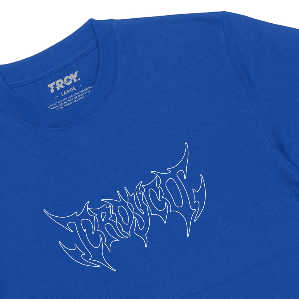 Troy Company Tshirt Benhur Sonic Blade - Kaos Biru Benhur Lengan Pendek MTD 3473