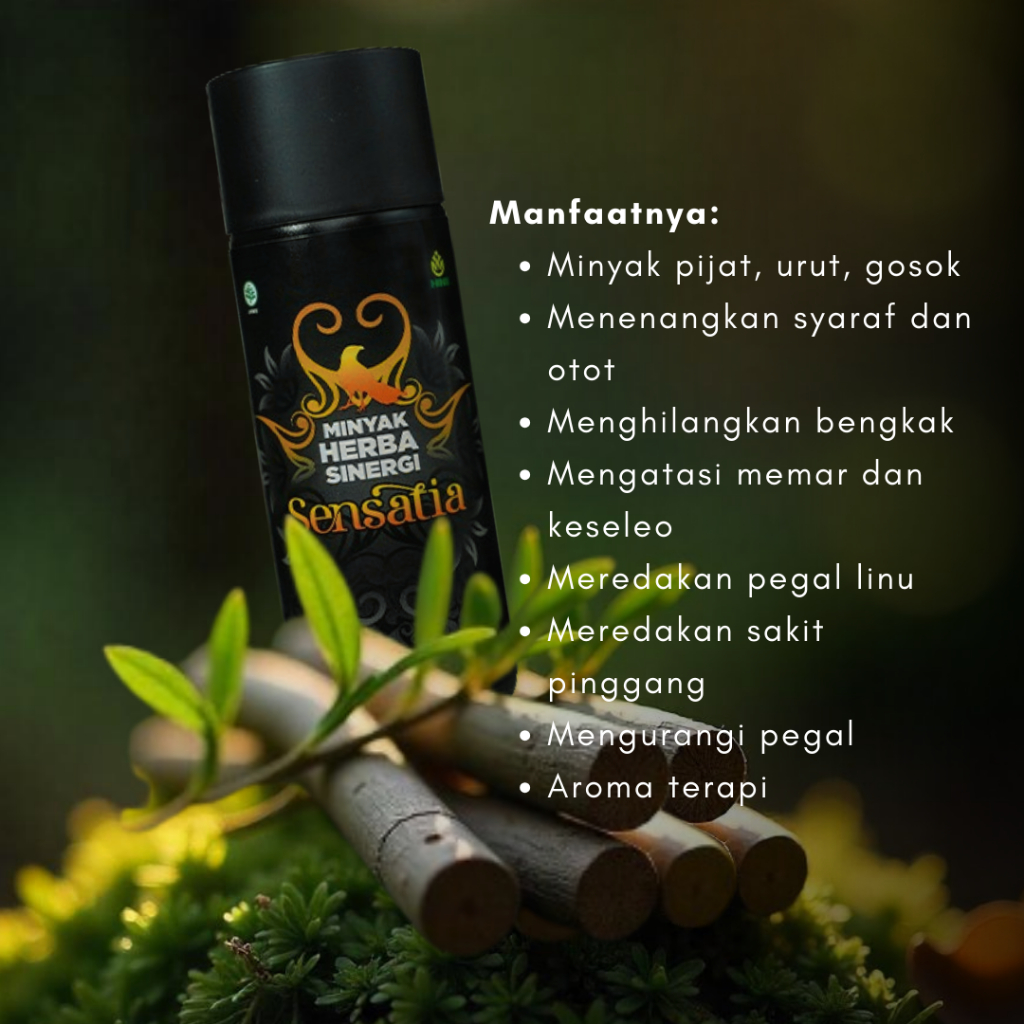 MHS SENSATIA MINYAK HERBAL SENSATIA HNI HPAI