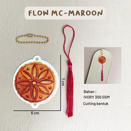 Perlengkapan Pesta Hang Tag Kartu Ucapan Gift Hampres Mooncake Kue Bulan