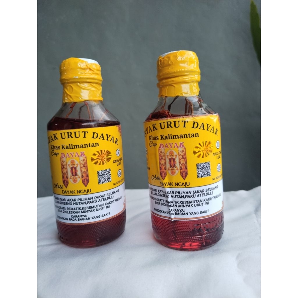 Minyak Urut Dayak Khas Kalimantan