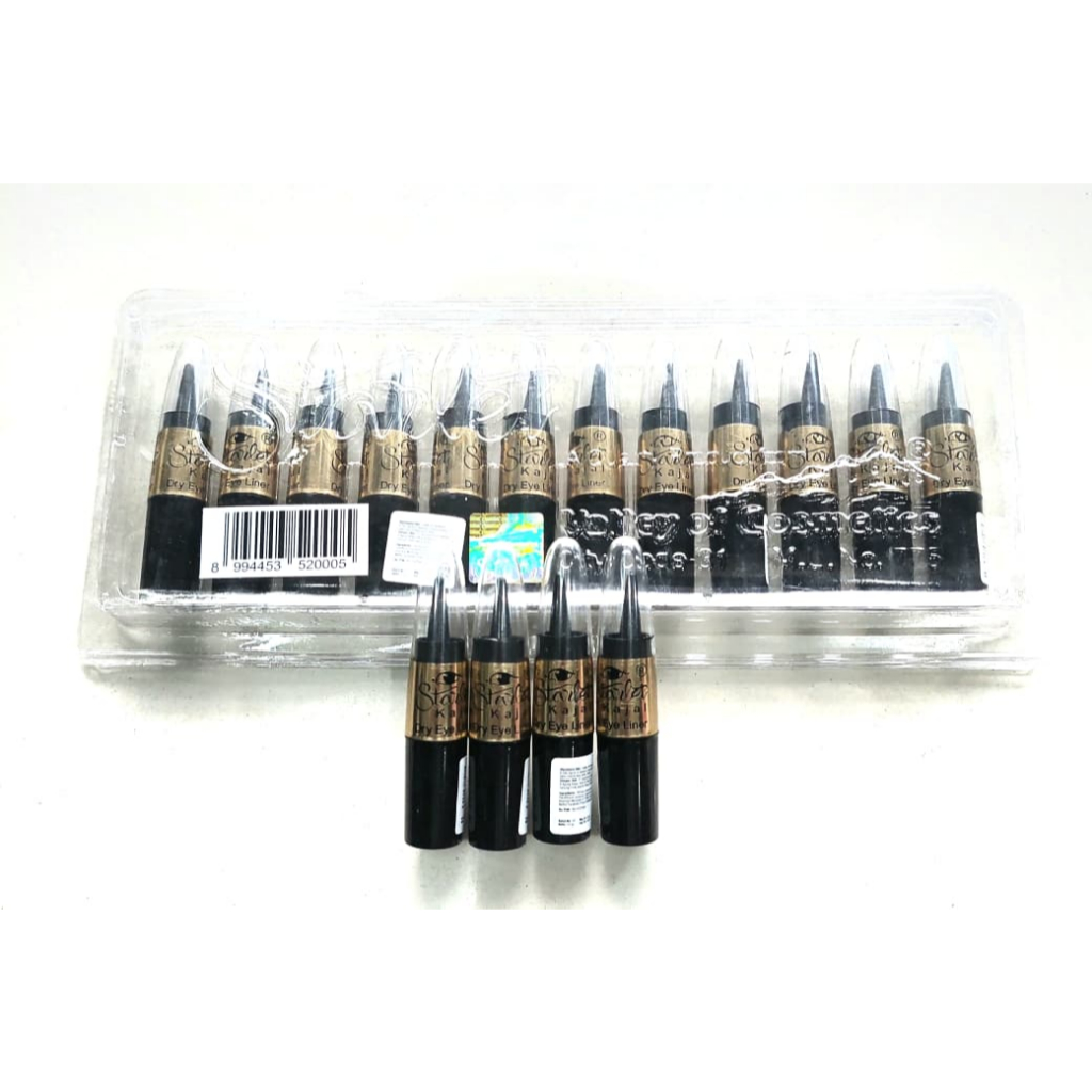 Celak Mata Starlet Stik Kajal BPOM Halal Premium Waterproof