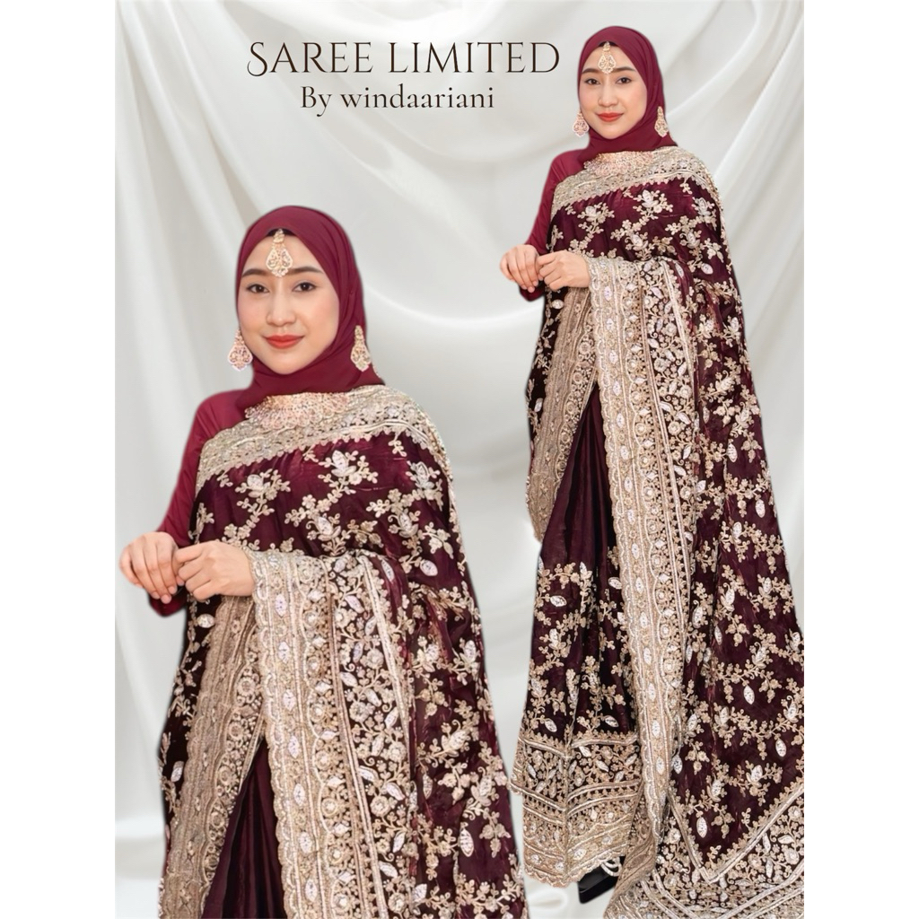 SAREE INDIA ORIGINAL SUPER SULTAN SARI PALING MEGAH & MEWAH]