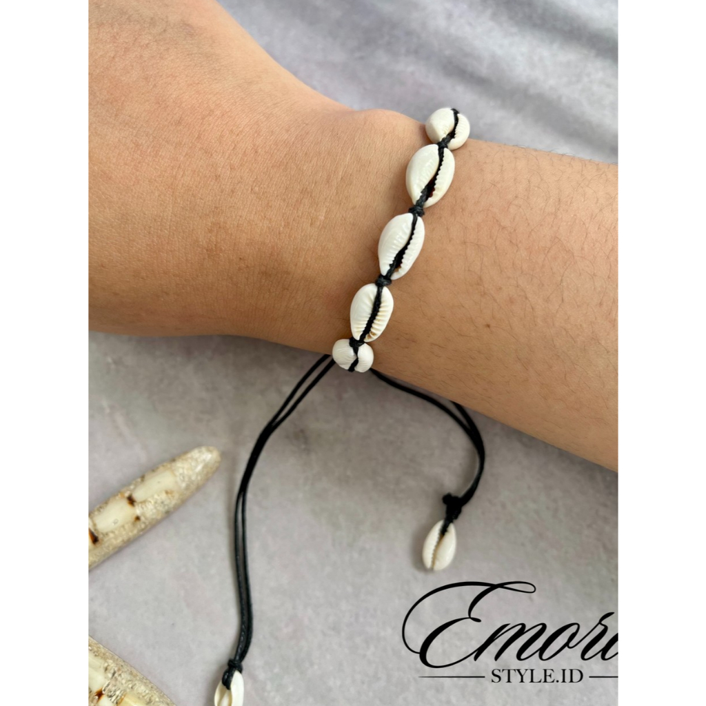 Gelang Kerang Asli | Gelang Kuwuk Aesthetic Handmade