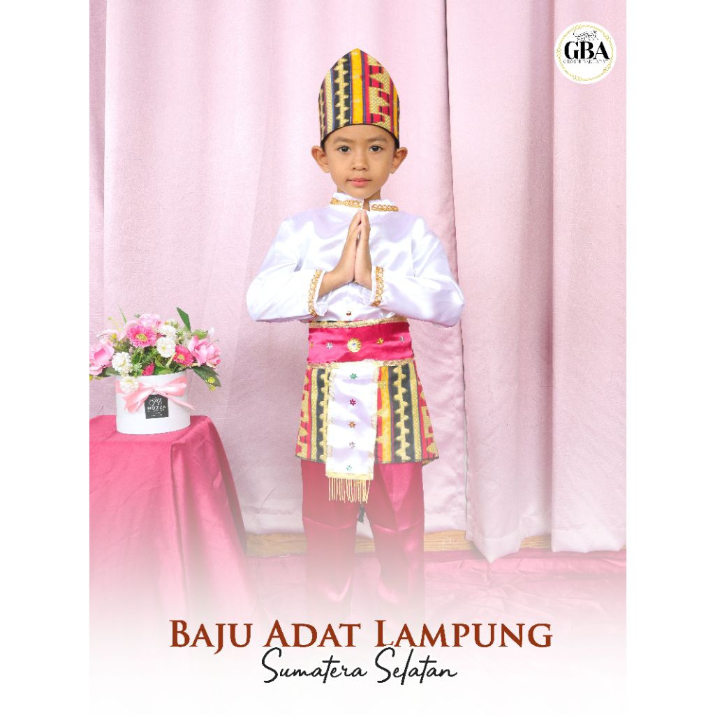 BAJU ADAT LAMPUNG ANAK LAKI-LAKI