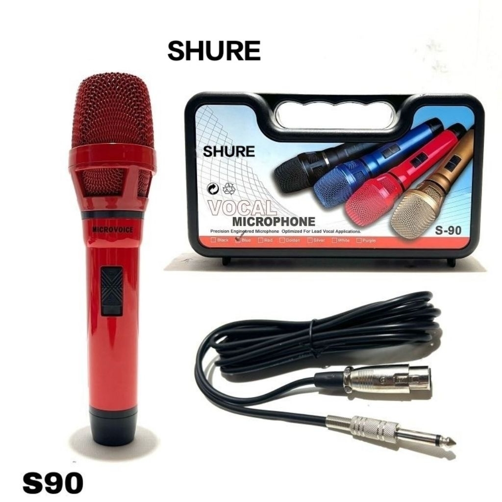 SHURE Mic Kabel S-90 Plus Koper