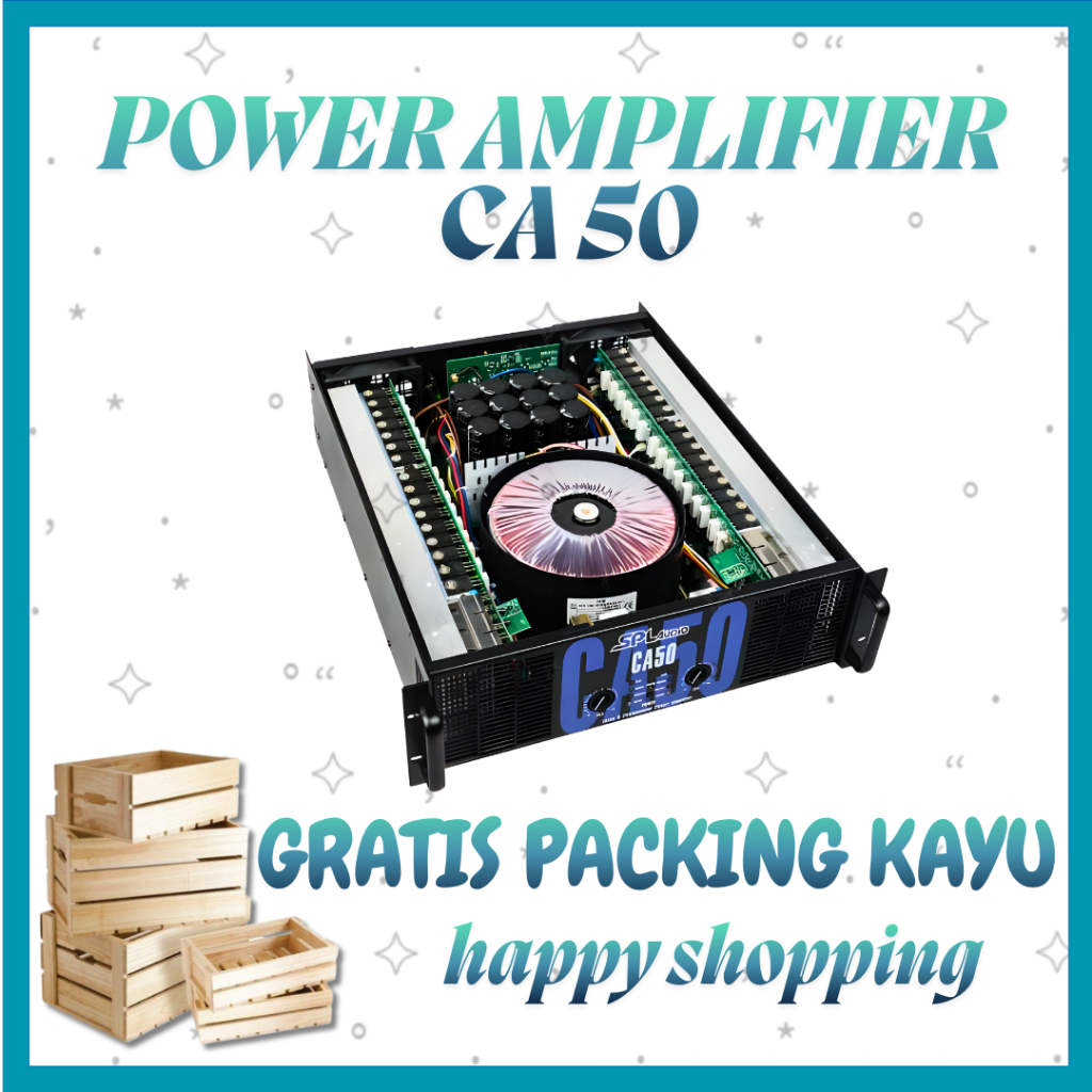 SPL Audio Power Amplifier CA Series CA 50