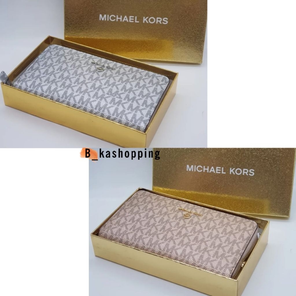 [B_Kashopping] MK Jet Set Charm Med Wallet