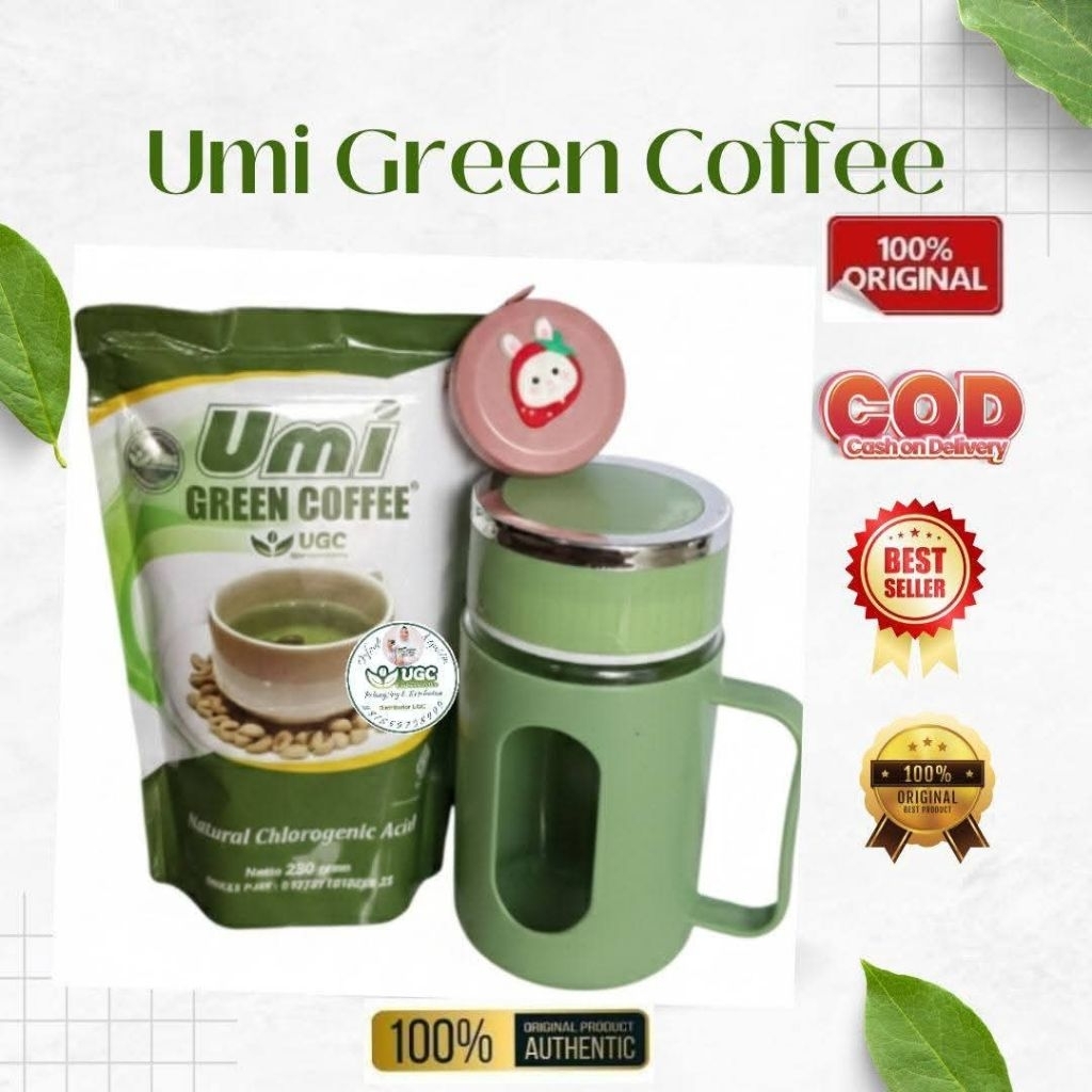 Umi Green Coffee Herbal Asli Original