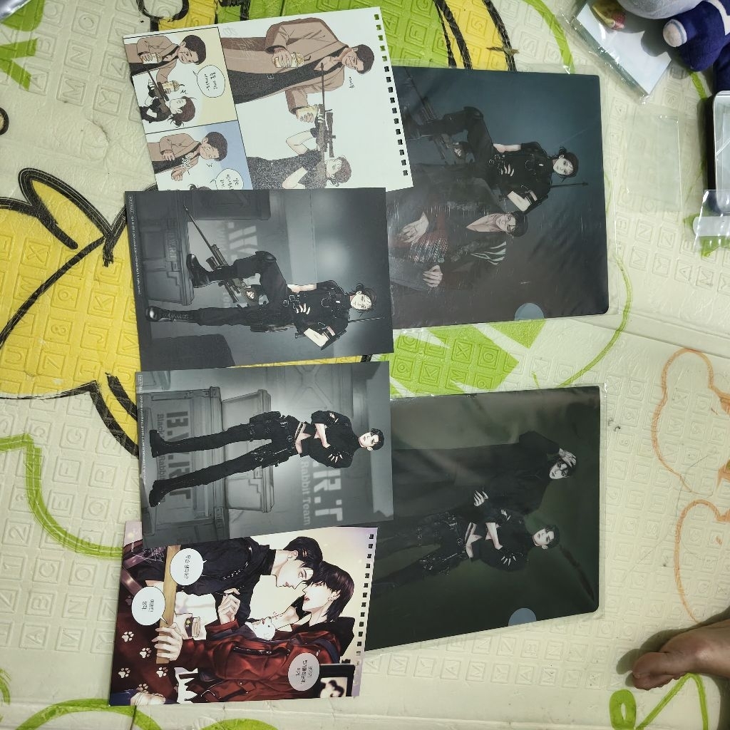 Lezhin Clear File BWRT Steel Under Silk / The ghost nocturne