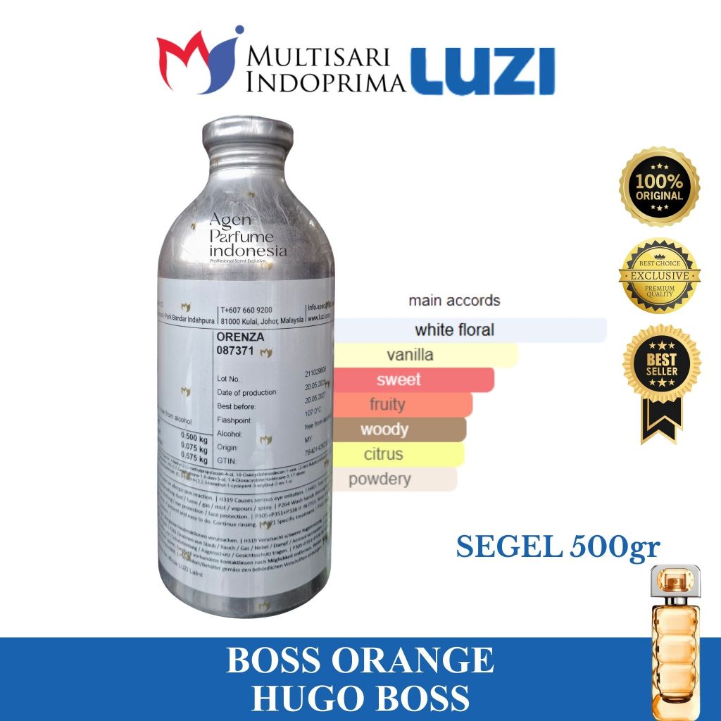 BOS ORANGE - ORENZA By LUZI Segel 500gr