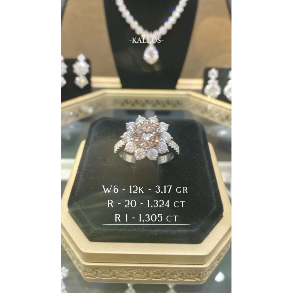 Cincin Berlian dan Emas