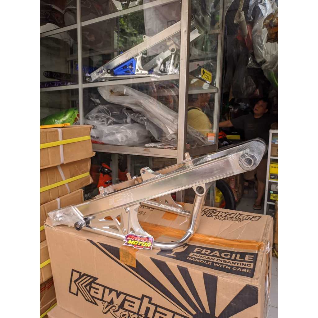 SWING ARM K2R K2RR KAWAHARA RACING SILVER NINJA R SS ORIGINAL