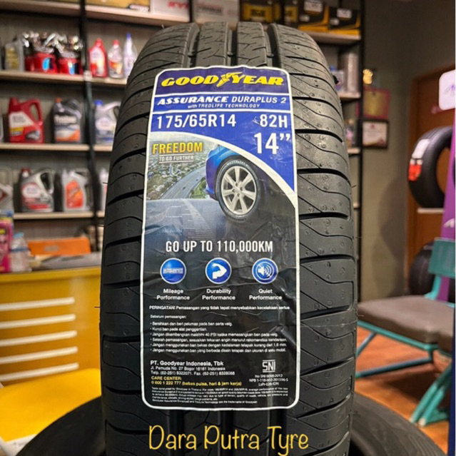 Ban 175/65 R14 82H Assurance Duraplus 2 Goodyear 175 65 14