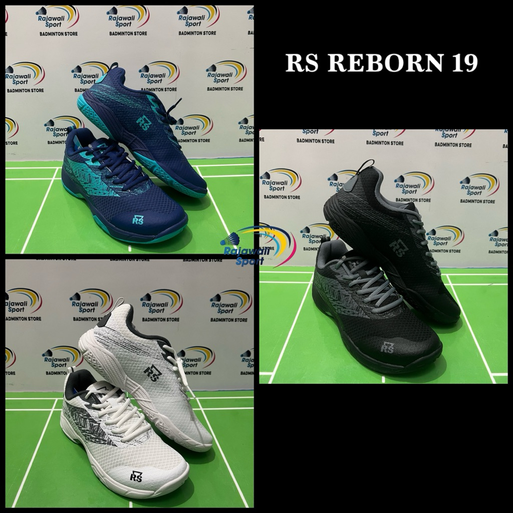 Sepatu RS Rebound 19 / Sepatu Badminton Bulu Tangkis RS Rebound 19 (R19)