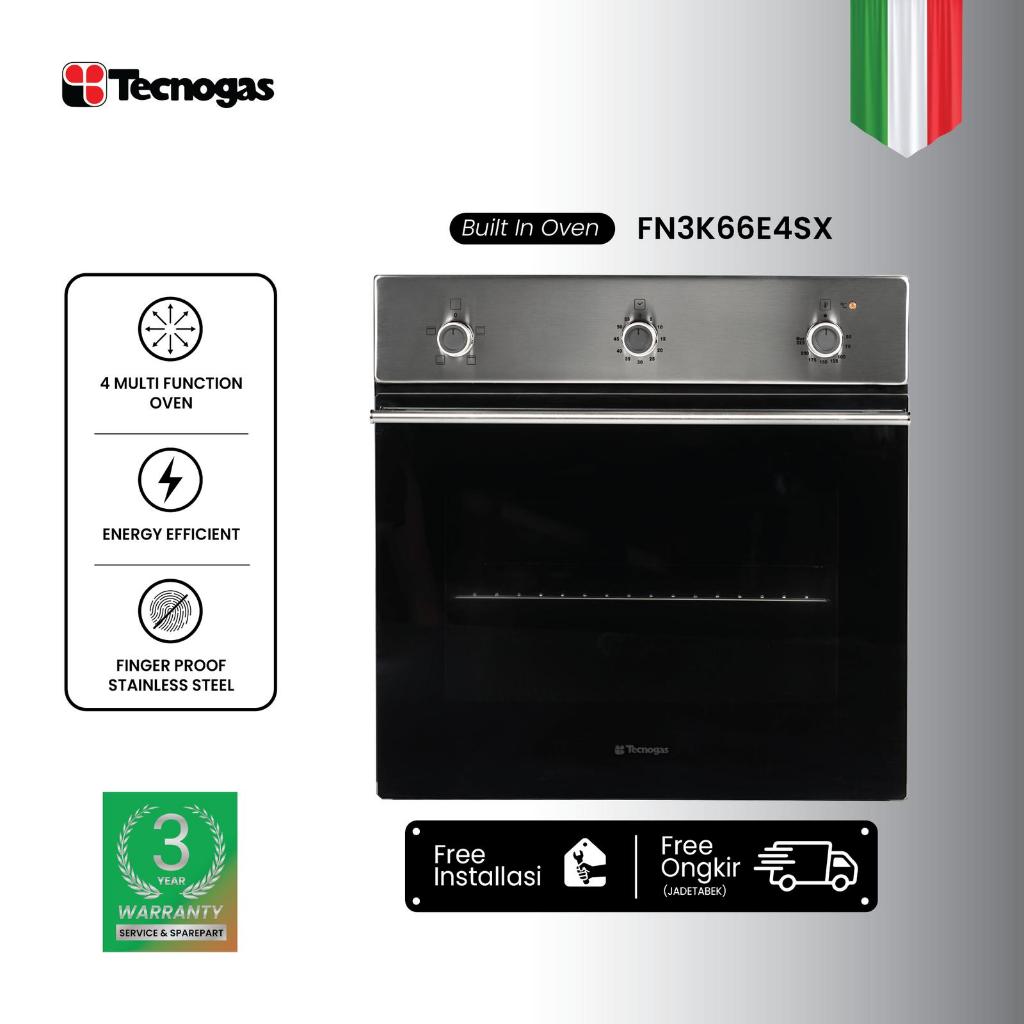 Tecnogas Oven Tanam FN3K66E4SX
