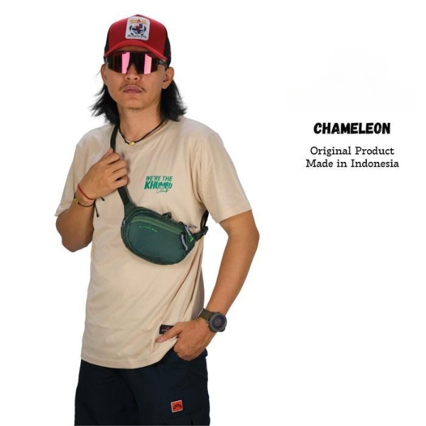 Eiger - Tas Selempang Pinggang Slingbag Waist Bag Pria Wanita Outdoor Waistbag Tas Selempang Cowok