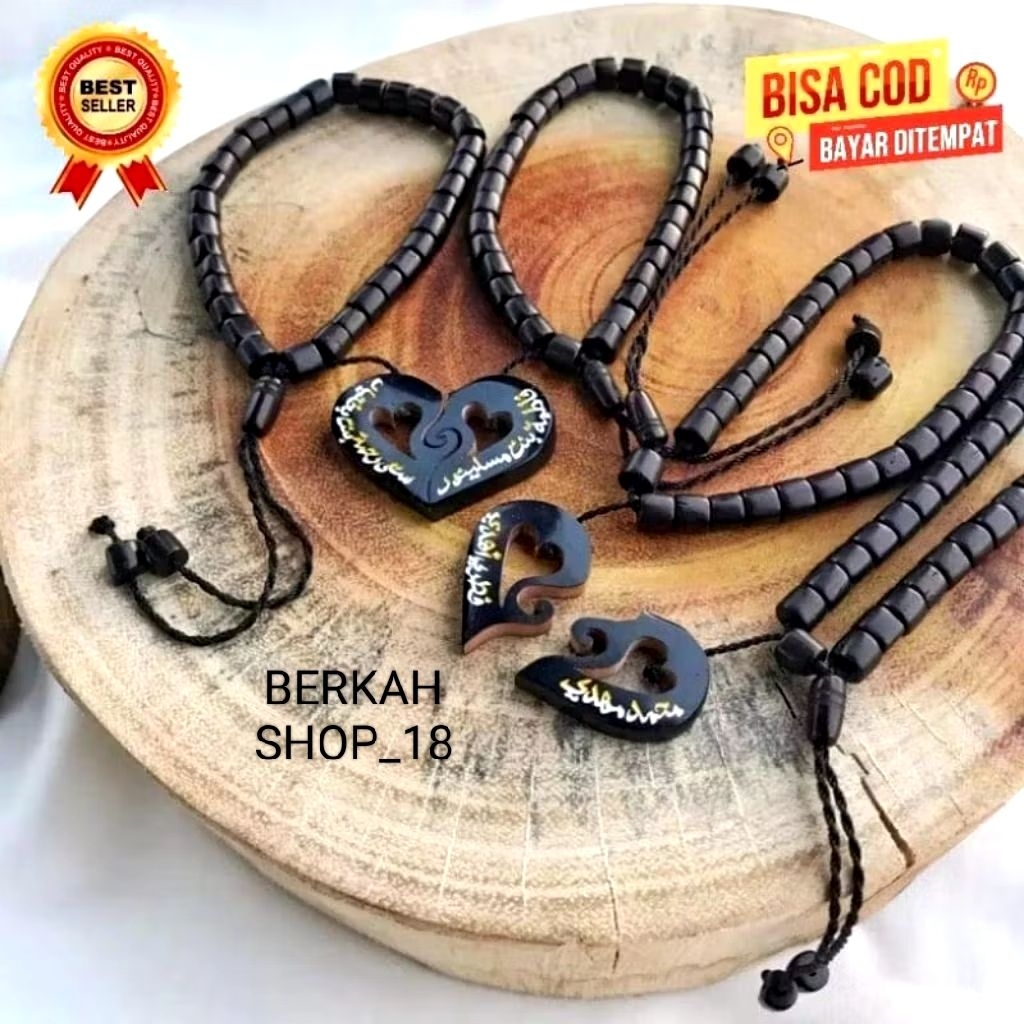 Gelang COUPLE/SEPASANG ALL SIZE Kaoka/Kokka/Kaukkah Love (BISA UKIR NAMA CUSTOM)