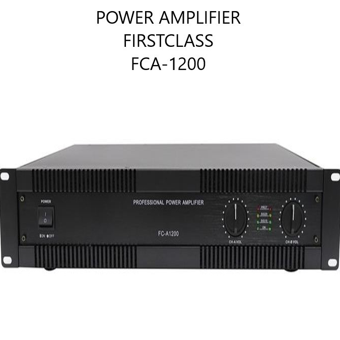 POWER FIRSTCLASS FCA-1200 POWER AMPLIFIER FIRSTCLASS FCA 1200 ORIGINAL