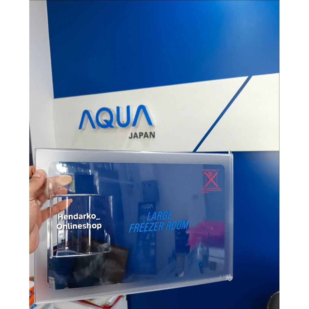 Tutup Freezer Kulkas Sanyo Aqua 1 Pintu AQR-D191 AQR-D187 Original