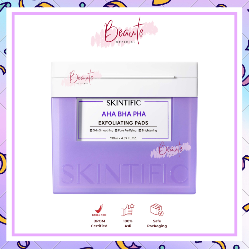 Skintific AHA BHA PHA Exfoliating Pads