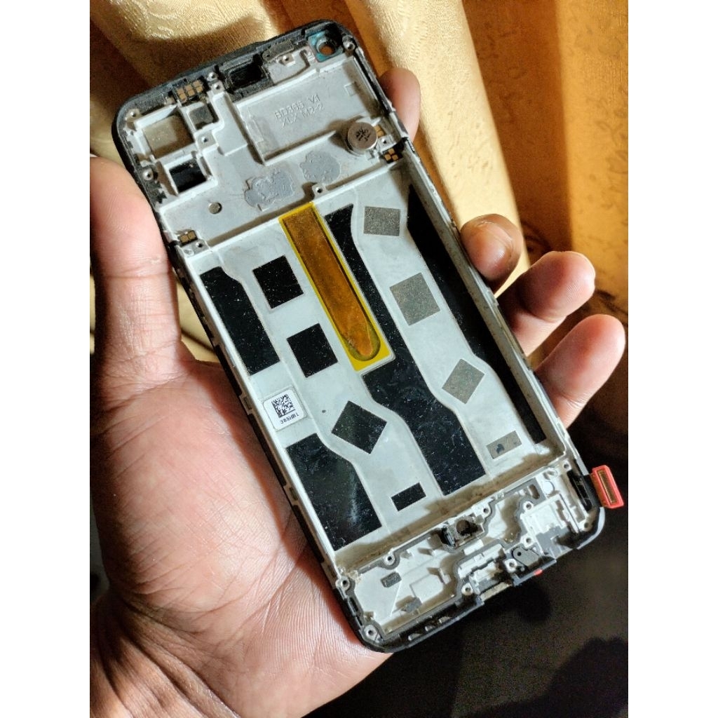 lcd + frame oppo reno 6 original copotan (gambling)