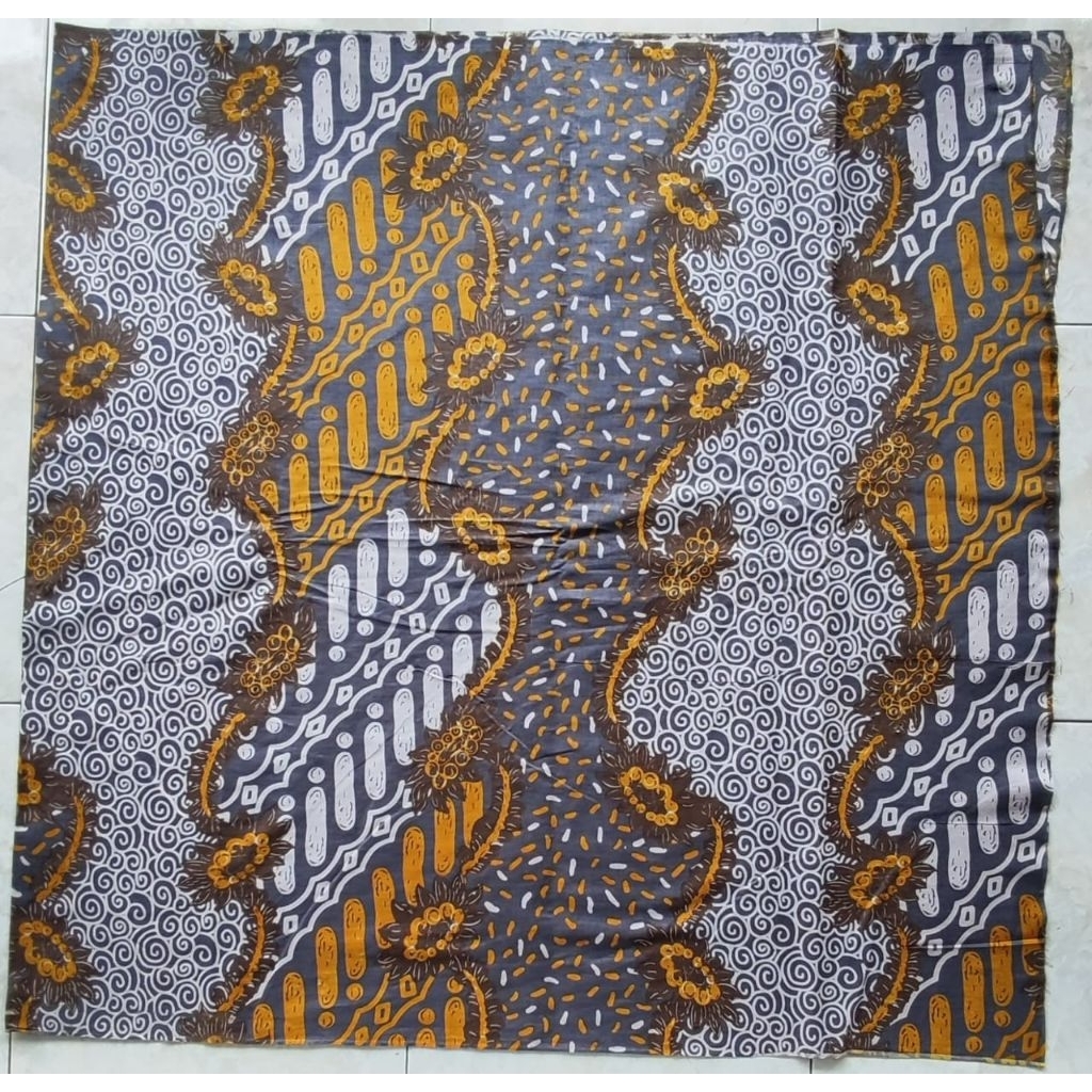 KAIN BATIK WARNA KUNING / BATIK WARNA KUNING ORANGE
