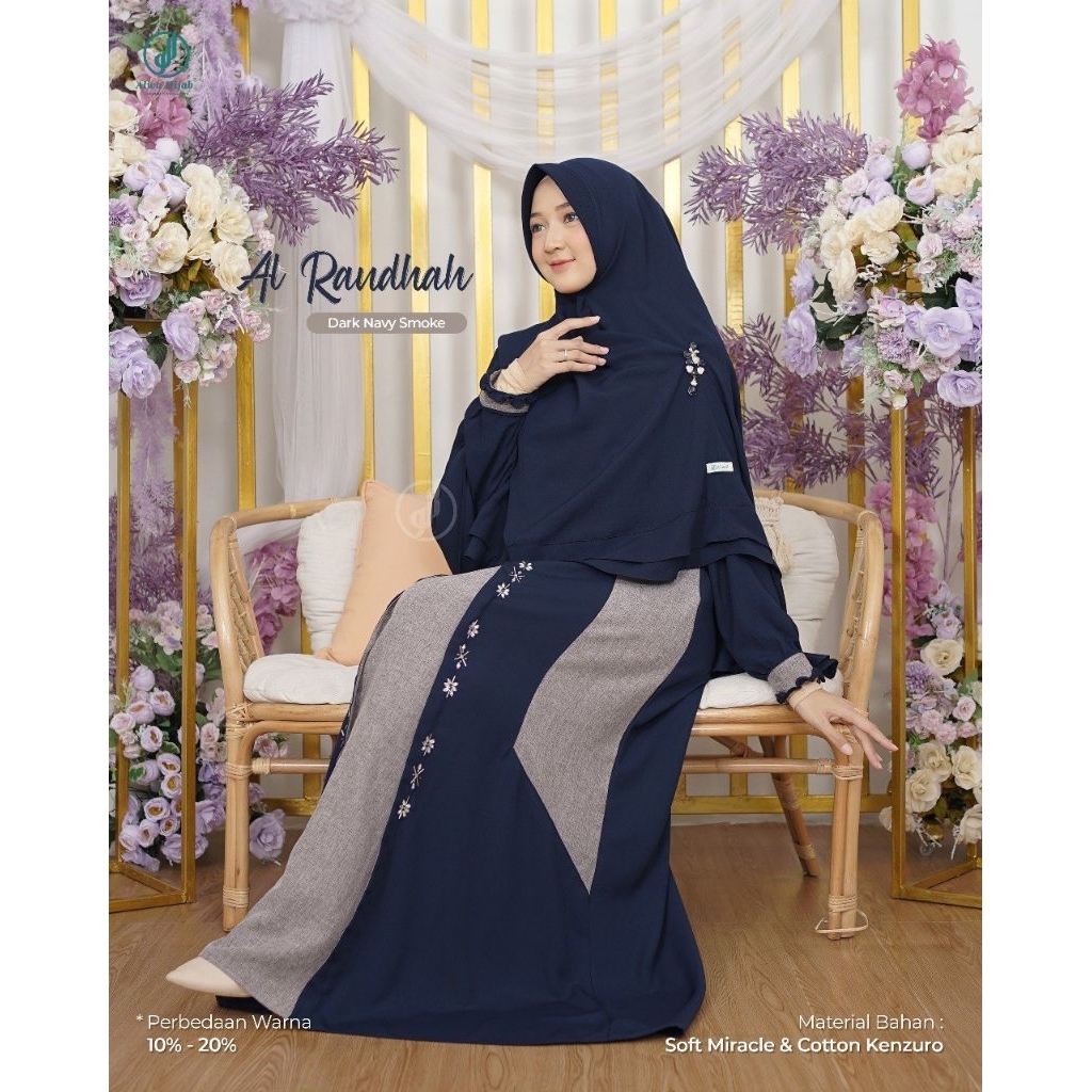 GAMIS ALWA HIJAB AL RAUDHAH/GAMIS ALWA HIJAB/GAMIS NYAMAN