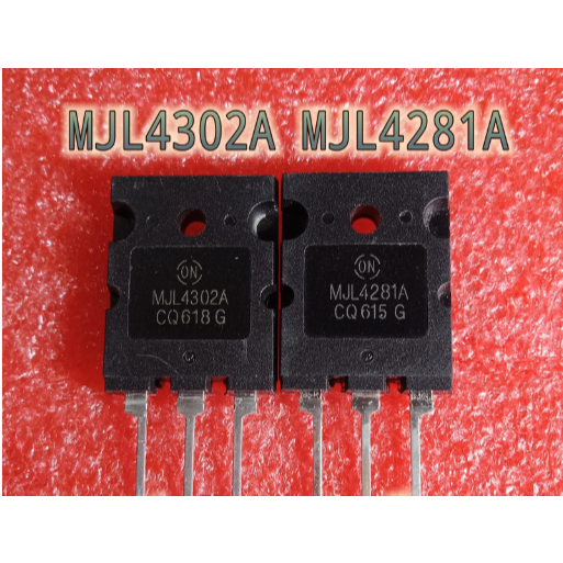Transistor Final MJL4281 MJL4302 - MJL 4281 4302 230W To-264