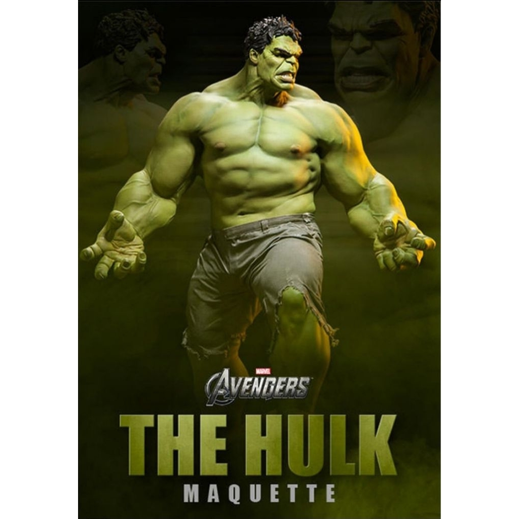 The Hulk Maquette statue