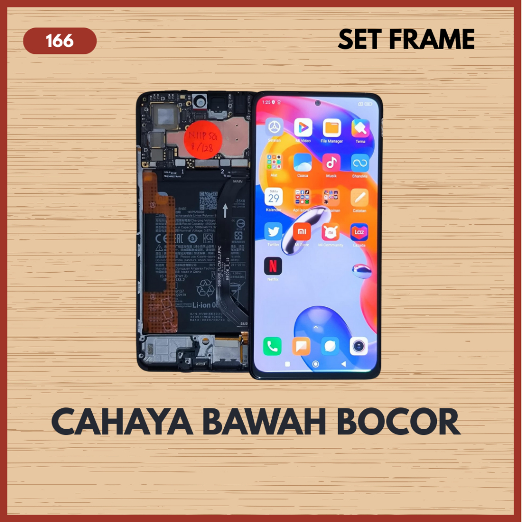 LCD ORIGINAL AMOLED XIAOMI REDMI NOTE 11 PRO 4G / NOTE 11 PRO 5G / NOTE 10 PRO / NOTE 12 PRO 4G COPO