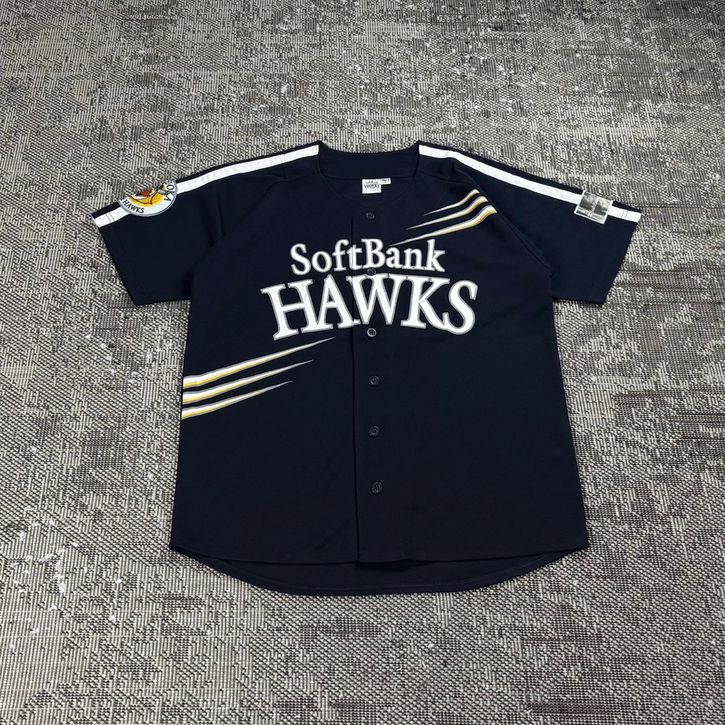 JERSEY BASEBALL SOFTBANK HAWKS, size L