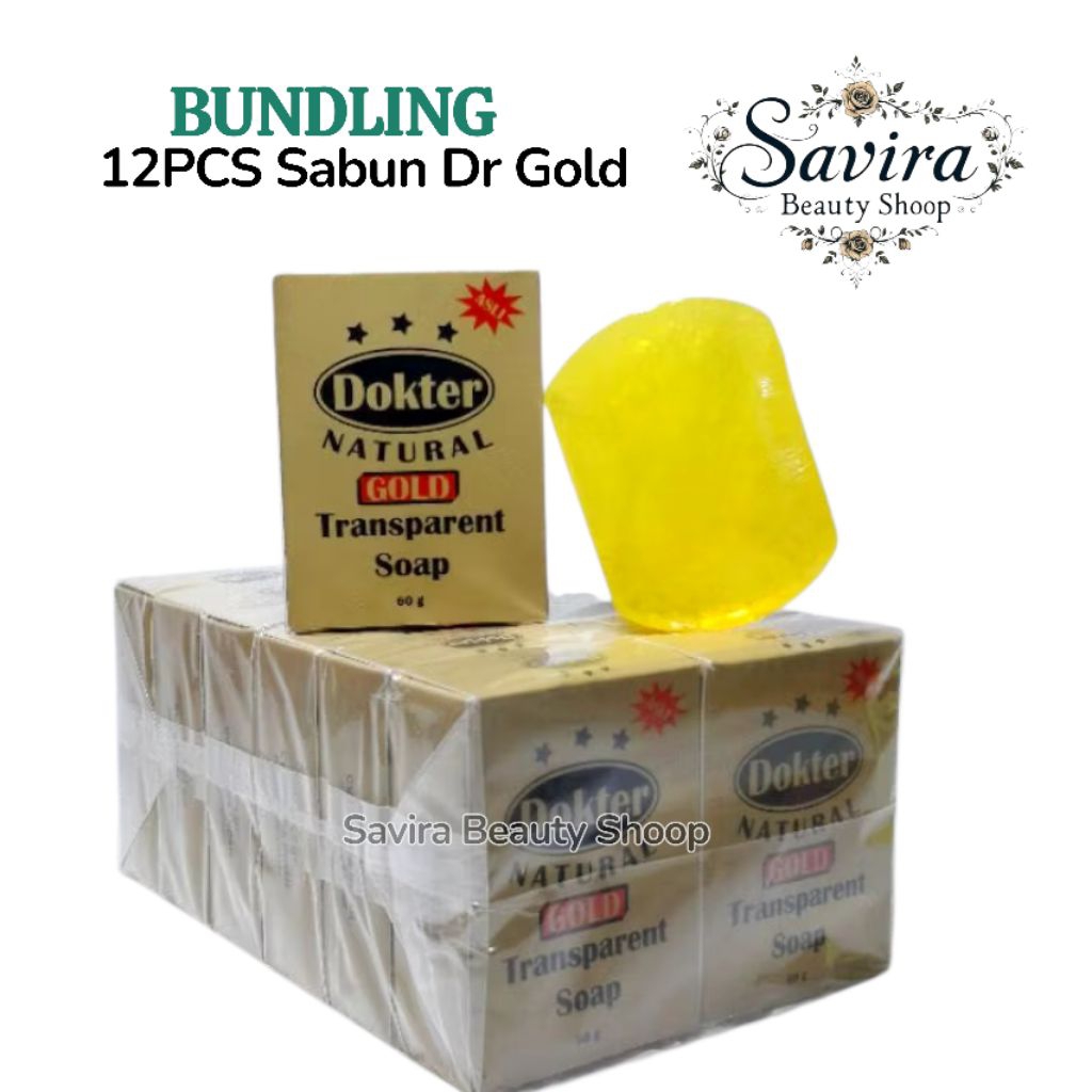 [ Lusinan ] Sabun Dr Gold BPOM - Cv Herlina Indah Paket Hemat reseler