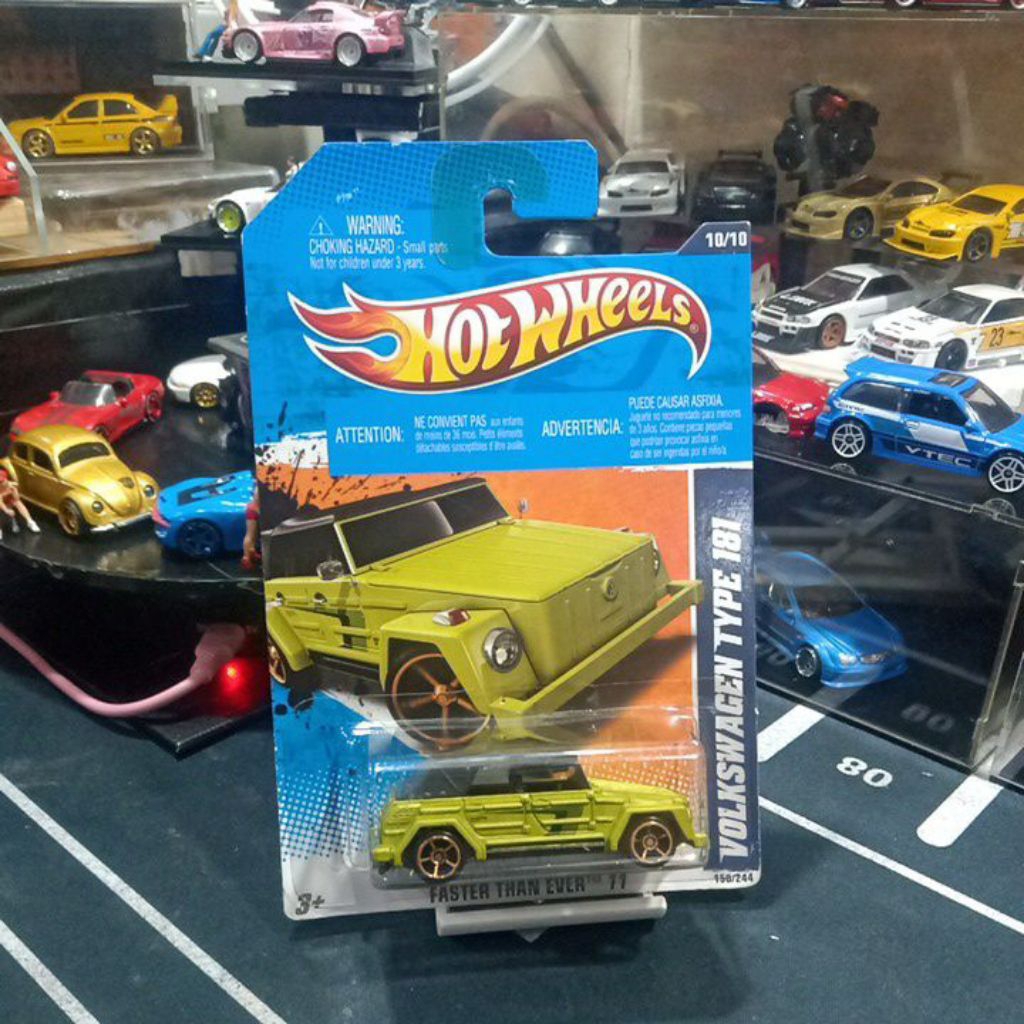 HOT WHEELS VOLKSWAGEN TYPE 181 GREEN (112)