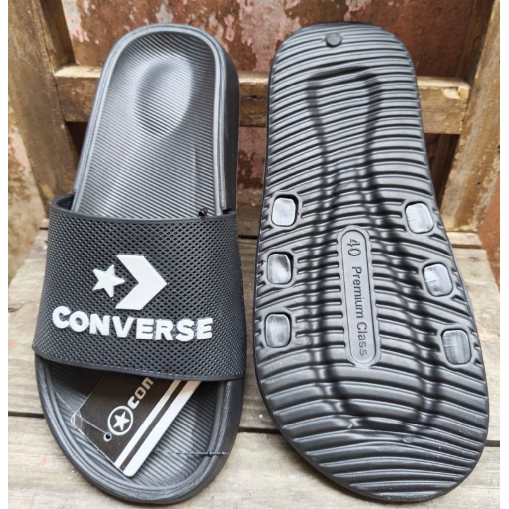 Sandal slide Converse sandal slop sandal pria sandal wanita