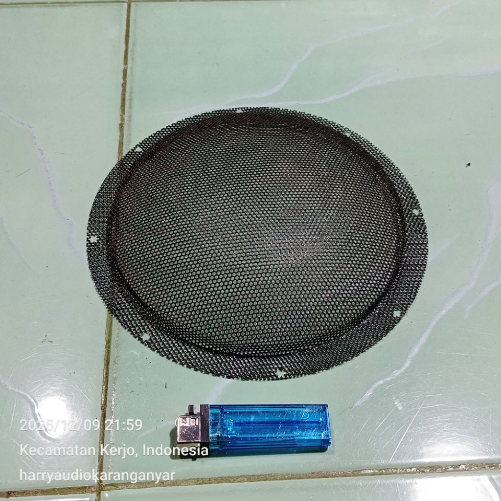 gril speaker 8 inch bahan besi ori lepasan speaker POLYTRON