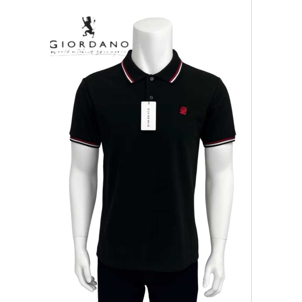 Giordano Polo Pria 3D Lion Adem Nyaman M-XXL